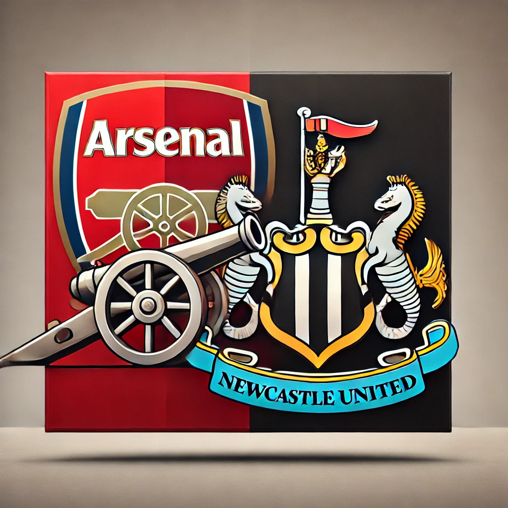 Arsenal & Newcastle badge