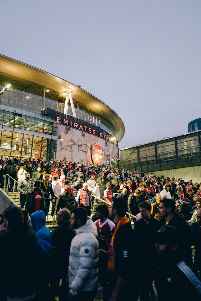 Outside The Emirates Stadium