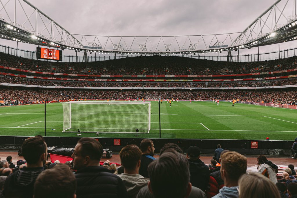 Arsenal vs Wolves at The Emirates Stadium