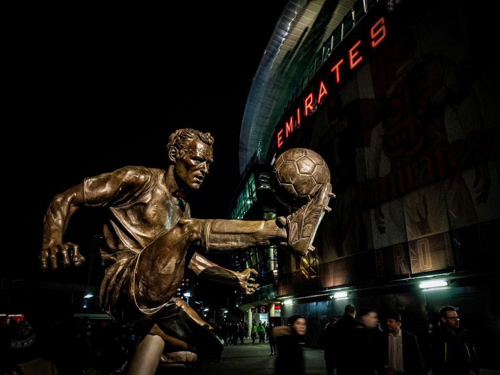 Dennis Bergkamp Statue