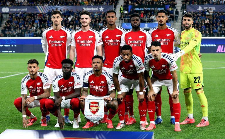 Arsenal starting 11